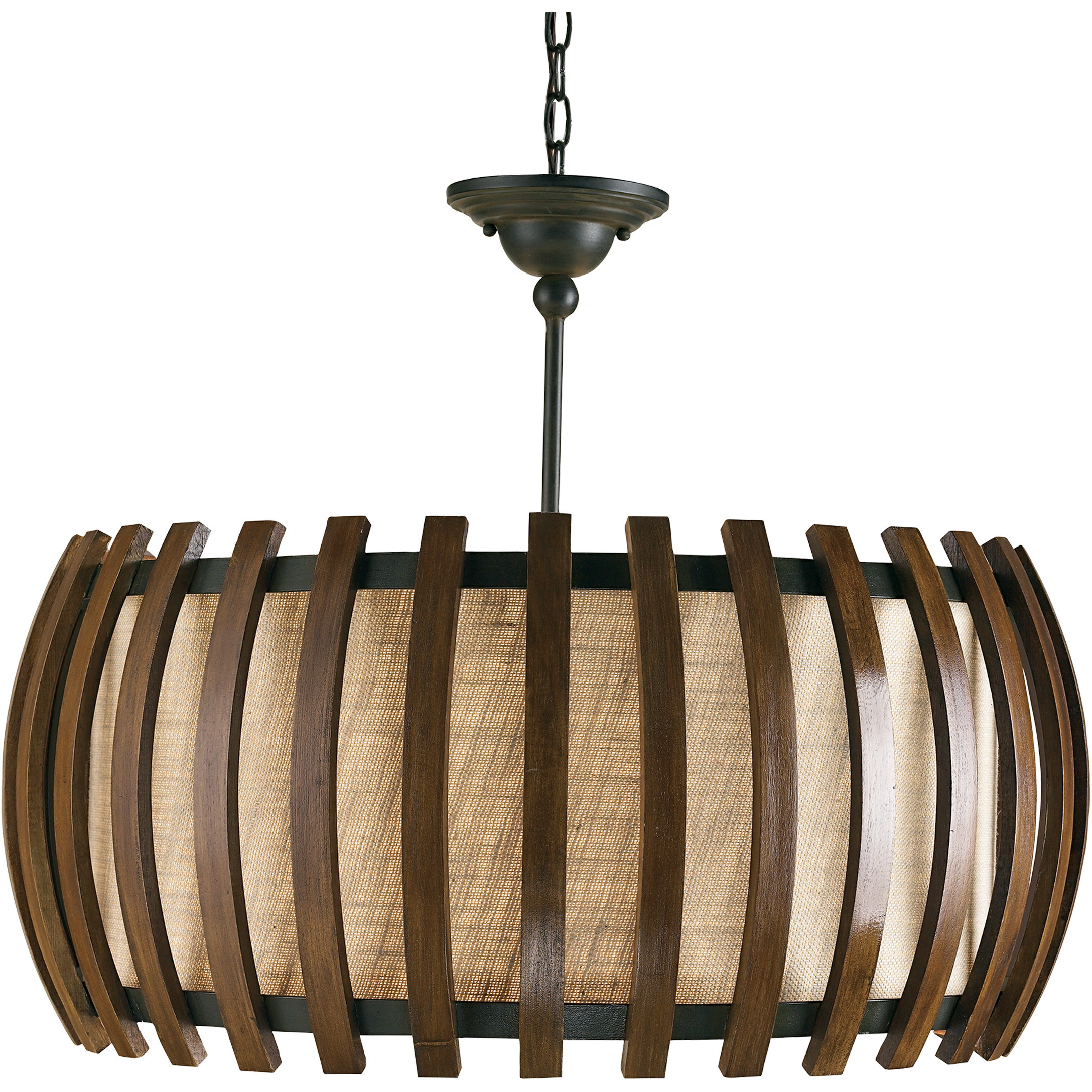 Dado 1 Light 28 inch Old Iron Pendant Ceiling Light